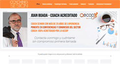 Desktop Screenshot of coachingsesion.com